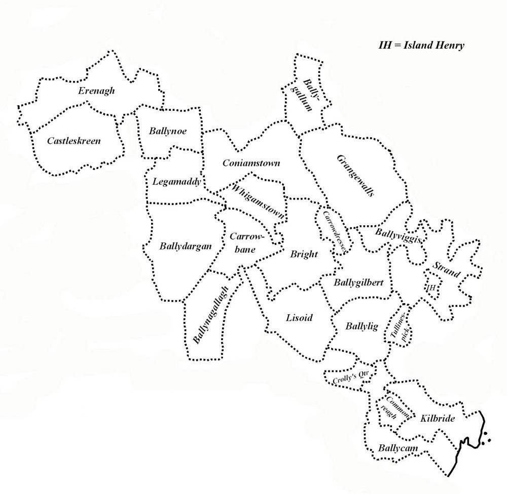 Map of Bright Parish