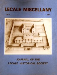 Front Cover: Birds eye view of the old Down County Gaol at the Mall, Downpatrick as it appeared soon after its construction in 1789-1796. The building is now to be restored as the headquarters of the Down Museum.