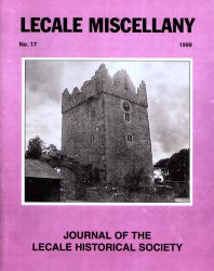 Front Cover: Castle Ward, Tower House, of the late 16th or early 17th century. Probably built by Nicholas Ward, Surveyor to Ordnance 1599-1602. PHOTO: Courtesy of Albert W.K. Colmer